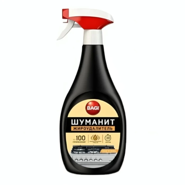 Մաքրող միջոց գազօջախի Bagi Шуманит հակայուղ 400 մլ 