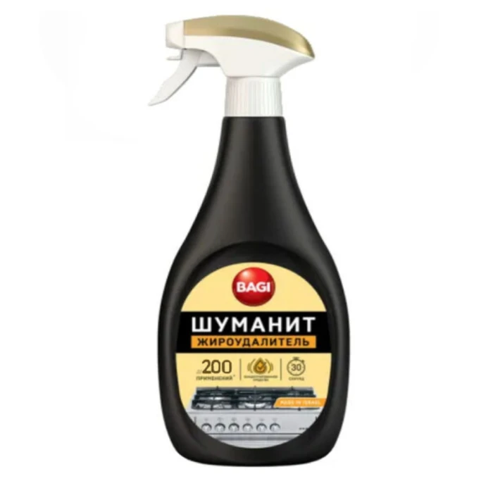 Մաքրող միջոց գազօջախի Bagi Шуманит հակայուղ 750 մլ 
