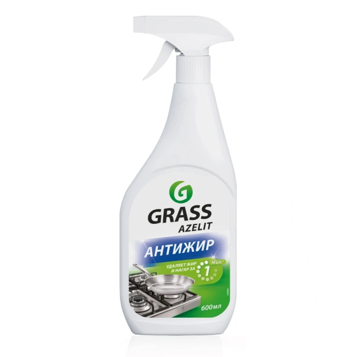 Մաքրող միջոց գազօջախի Grass Azelit հակայուղ 600 մլ 