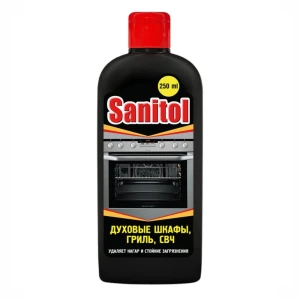 Մաքրող միջոց գազօջախի Sanitol հակայուղ 250 մլ 