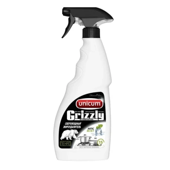 Մաքրող միջոց գազօջախի Unicum Grizzly հակայուղ 500 մլ ||Чистящее средство для газовой плиты Unicum Grizzly антижир 500 мл ||Unicum Grizzly Anti-Grease Gas Stove Cleaner 500ml