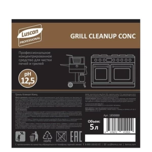Cleaner for grills and ovens Luscan Professional Grill Cleanup Conc 5 l