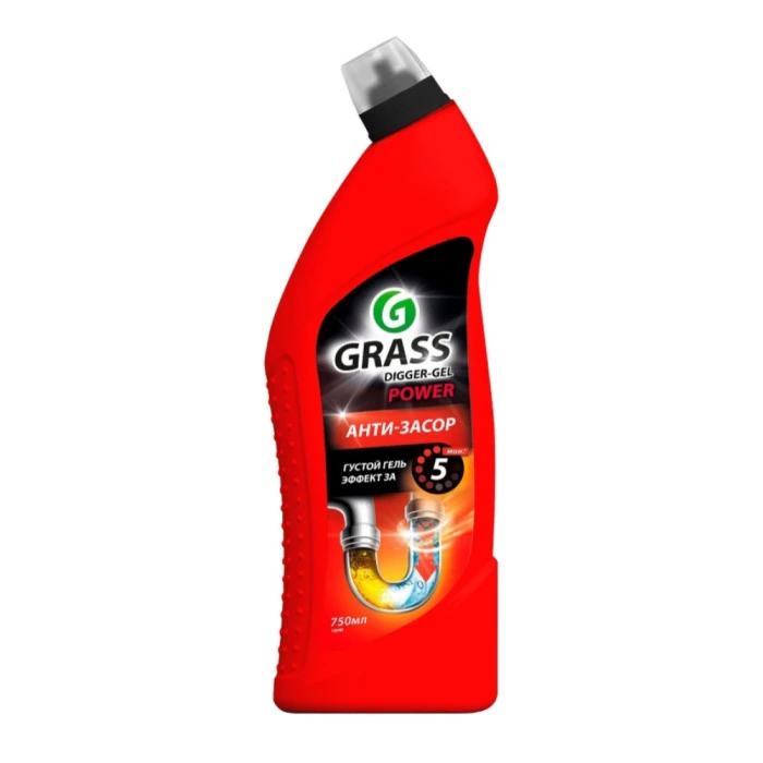 Մաքրող միջոց խողովակի Grass Digger-Gel 750 մլ 