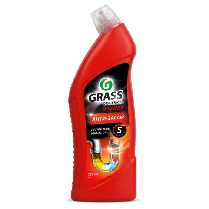 Մաքրող միջոց խողովակի Grass Digger-Gel 750 մլ 