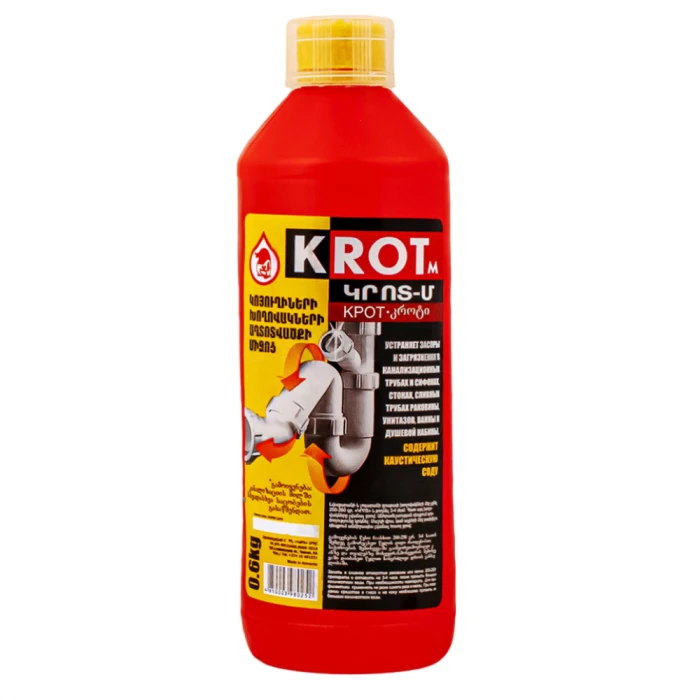 Մաքրող միջոց խողովակի Krot-M 600 մլ 