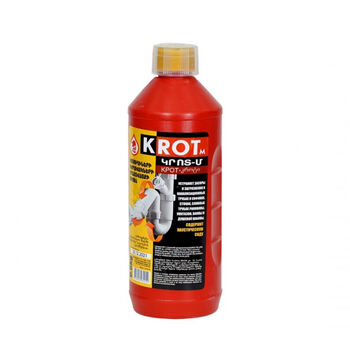 Հեղուկ խցանման KrotM 600 մլ ||Крот для чистки труб 600ml ||Mole Pipe Cleaner 600ml