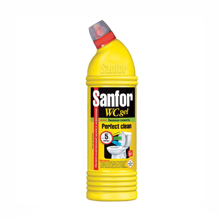 Чистящее средство Sanfor WC Гель для туалета 1 л 