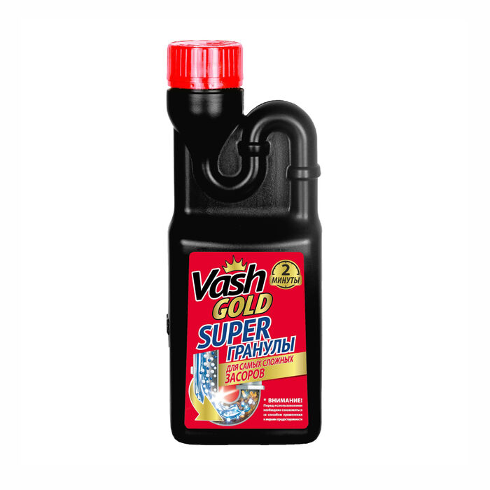 Средство для прочистки труб VASH GOLD 600gr