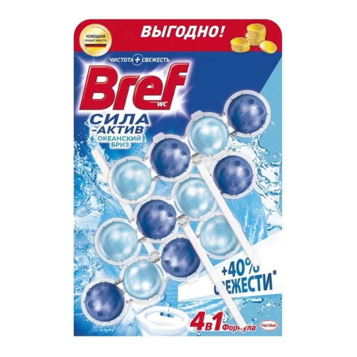 Թարմացուցիչ զուգարանակոնքի Bref Classic 3x50 գր 