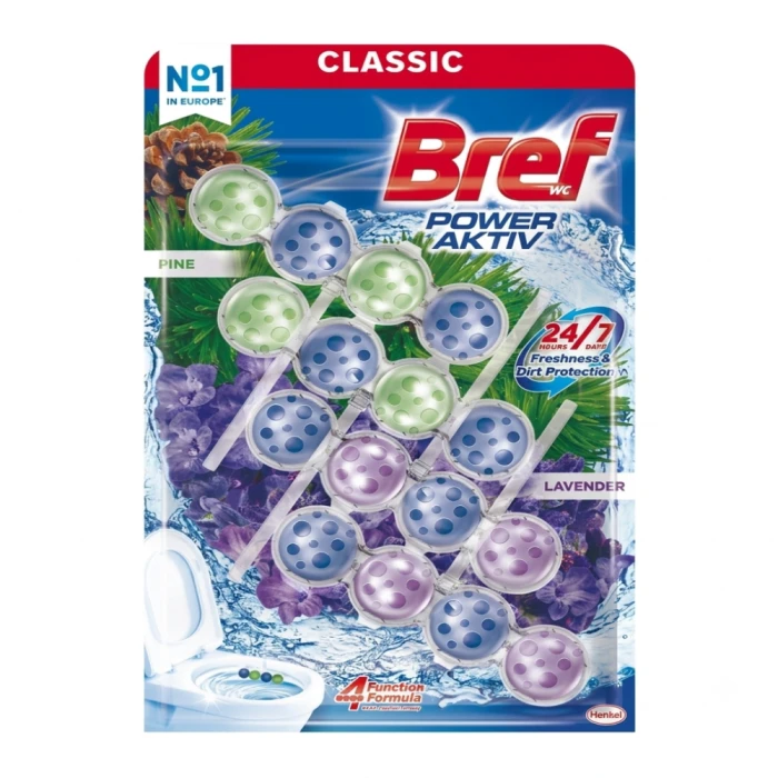 Թարմացուցիչ զուգարանակոնքի Bref Classic 4x50 գր 