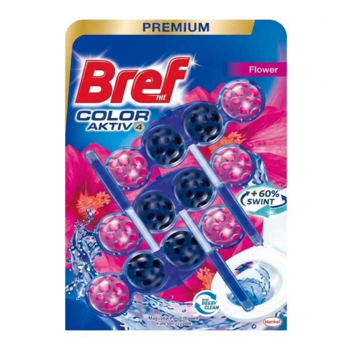 Թարմացուցիչ զուգարանակոնքի Bref Premium 3x50 գր 