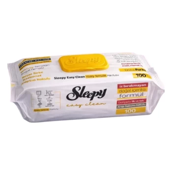Անձեռոցիկ ունիվերսալ մաքրություն Sleepy 100 հատ ||Салфетка влажная Sleepy 100 шт. ||Napkin wet Sleepy 100 pcs