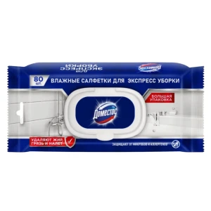 Անձեռոցիկ ունիվերսալ մաքրության Domestos 80 հատ 