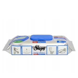 Влажные салфетки Sleepy для ванной комнаты, 30 штук 