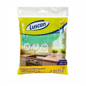 Household napkins 30x30 cm 180 g/sq.m 4 pcs x 1 pack