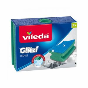 Sponge for washing dishes Vileda Glitzi 2 pcs.