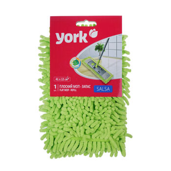 Կտոր մոպի York Salsa պահեստային 38,8x9 սմ ||Насадка сменная для швабры York Salsa 38,8x9 см ||Replaceable mop nozzle York Salsa 38,8x9 sm