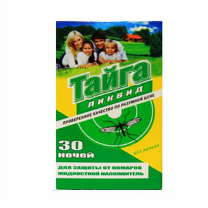 Mosquito repellant for electric fumigator Selena Taiga 30 nights