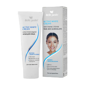 Отбеливающий крем Belle Jardin Active white Лакрица + Белая шелковица 75 мл 