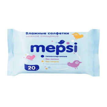 Անձեռոցիկ խոնավ Bubchen Mepsi մանկական 20 հատ