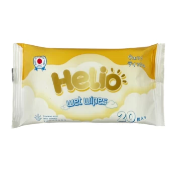 Անձեռոցիկ խոնավ Helio 20 հատ ||Влажные салфетки Helio, 20 штук ||Helio Wet Wipes, 20 pcs.