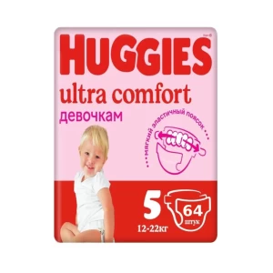 Подгузники Huggies Ultra Comfort N5 12-22 кг 64 шт 