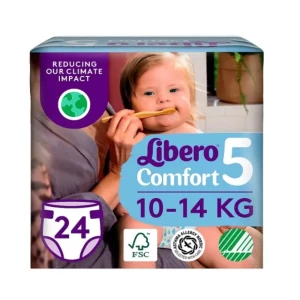Подгузники Libero Comfort N5 10-14 кг 24 шт. 