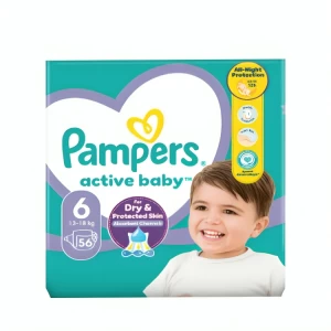 Подгузники Pampers Active N6 13-18 кг 56 шт. 