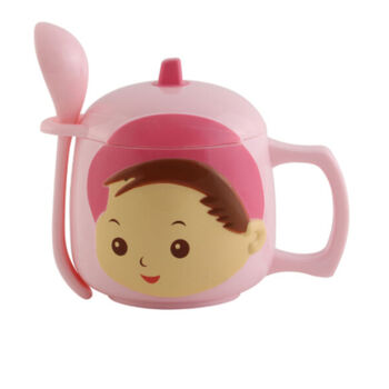 Բաժակ մանկական Zenxin գդալով SB858A/B ||Детская чашка Zenxin с ложкой SB858A/B ||Children's Zenxin cup with spoon SB858A/B