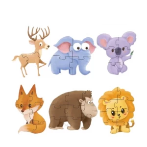  Пазл 39 деталей «Jungles animals»