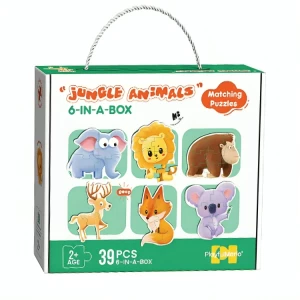  Пазл 39 деталей «Jungles animals»