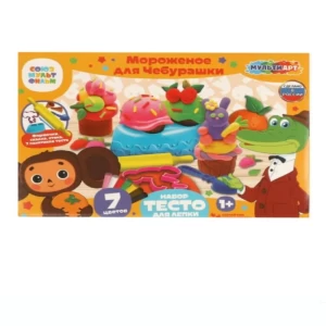  Plasticine "Cheburashka"