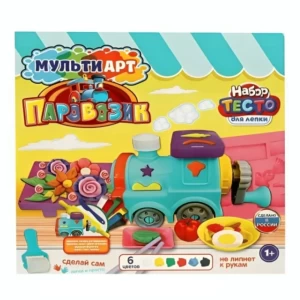 Plasticine set "Паровозик"