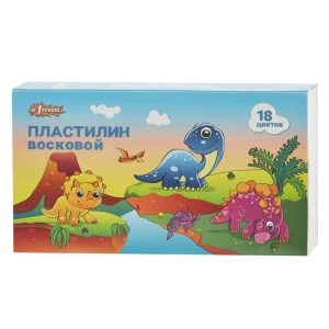 Пластилин №1 School 18 цветов 270 грамм 