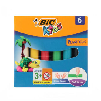 Պլաստիլին Bic  6 գույն ||Пластилин Bic 6 цветов ||Plasticine Bic 6 colors