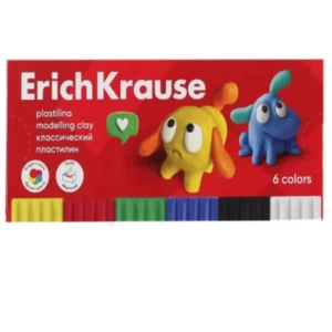  Plasticine 6 colors ErichKrause