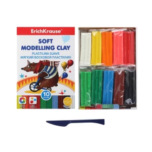 ErichKrause 10-Color Plasticine