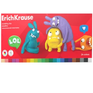 ErichKrause Jolly Friends 24-Color Plasticine