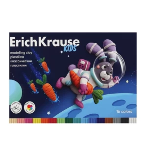  Plasticine ErichKrause Kids 16 colors 