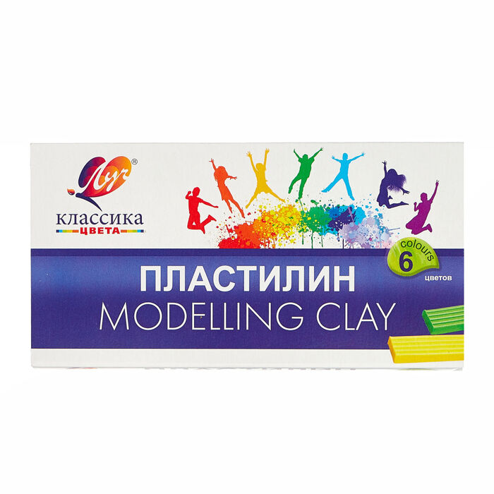 Պլաստիլին Луч 6 գույն 878-08 