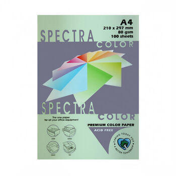  Թուղթ գունավոր Spectra Lagon A4 100 հատ IT-130 ||Цветная бумага Spectra A4 лагуна светло-зеленая офисная для принтера 100 листов ||Color paper Spectra A4 lagon light green office printer paper 100 sheets