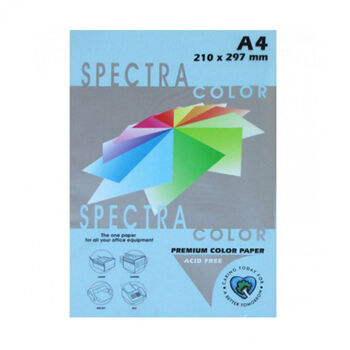 Թուղթ գունավոր Spectra A4 100 հատ ||Цветная бумага Spectra A4 голубая офисная для принтера 100 листов ||Color paper Spectra A4 lagon light green office printer paper 100 sheets