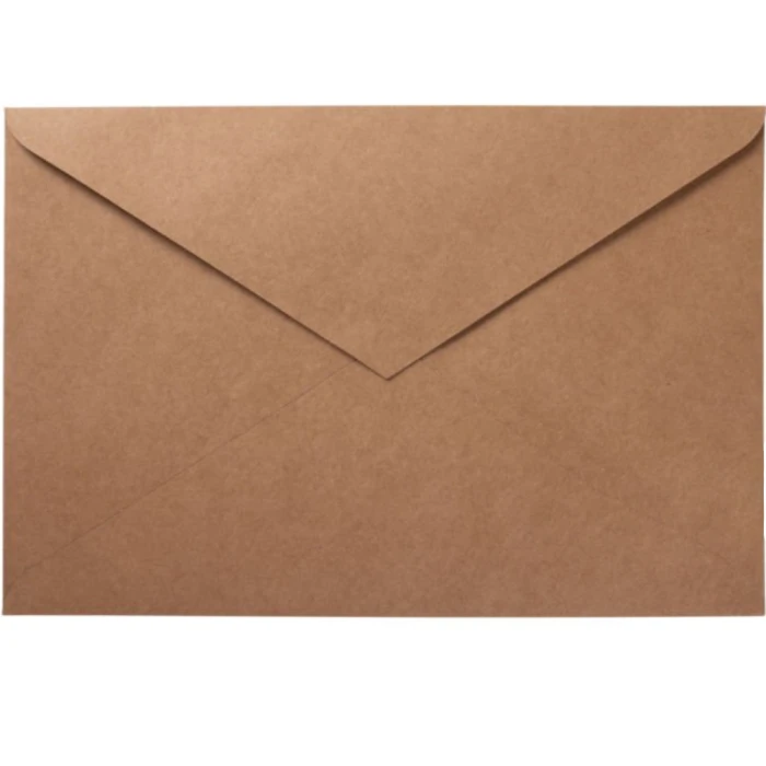 Kraft envelope, 165x250 mm 80 g/m²