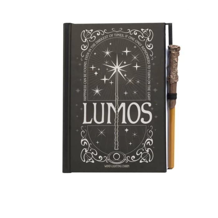 Блокнот Гарри Поттера Lumos с ручкой