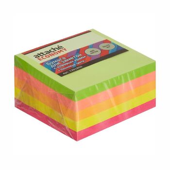 Թուղթ նշումի Attache ինքնակչուն 5 երանգ 400 հատ ||Стикеры Attache Economy 76х76 мм неоновые 5 цветов 400 листов ||Stickers Attache Economy 76х76 mm neon 5 colors 400 sheets