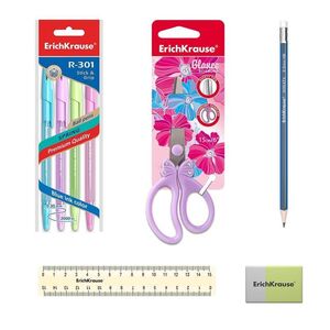 Rotating plastic table set ErichKrause Mini Desk