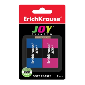 Eraser ErichKrause Joy Rainbow 2 pcs