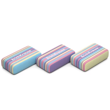 Ռետին ErichKrause Pastel Lines ||Ластик ErichKrause Pastel Lines ||Eraser ErichKrause Pastel Lines 