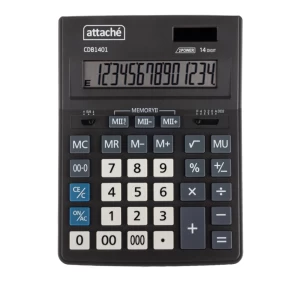 Attache CDB1401-BK 12-bit gray 205x155x35 mm