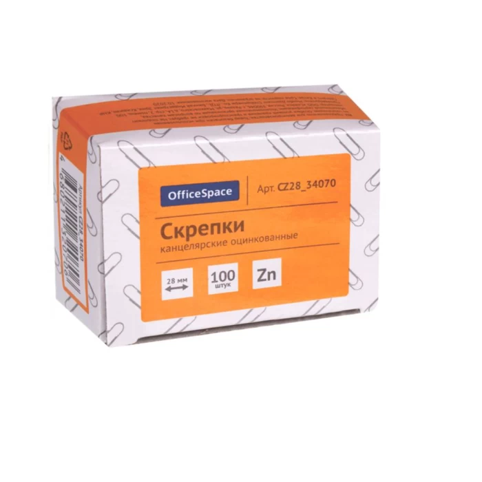 Ամրակ Office Space 28 մմ 100 հատ 878649